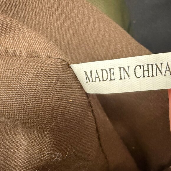 Prada Milano Inspired Olive Green Nylon Backpack | Faux Designer Bag - Picture 11 of 11